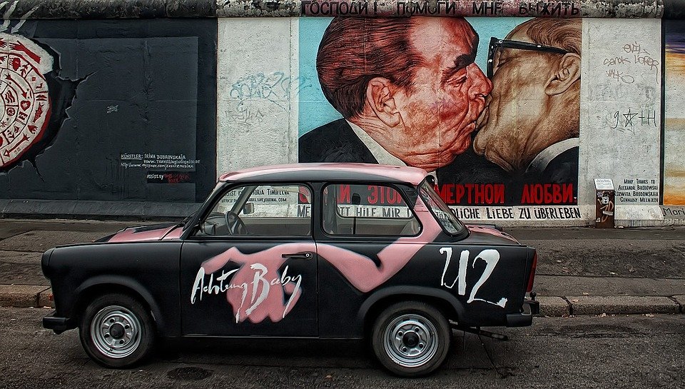 Berlin Wall, East Side, Berlin, Germany, Monument